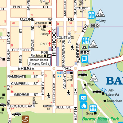 Barwon Heads Map